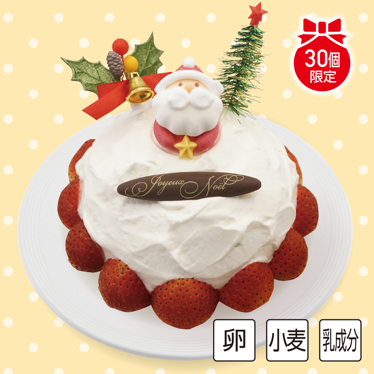 【クリスマス】洋菓子工房ベルジェ　X'mas ボンブ　【L6005】 商品サムネイル